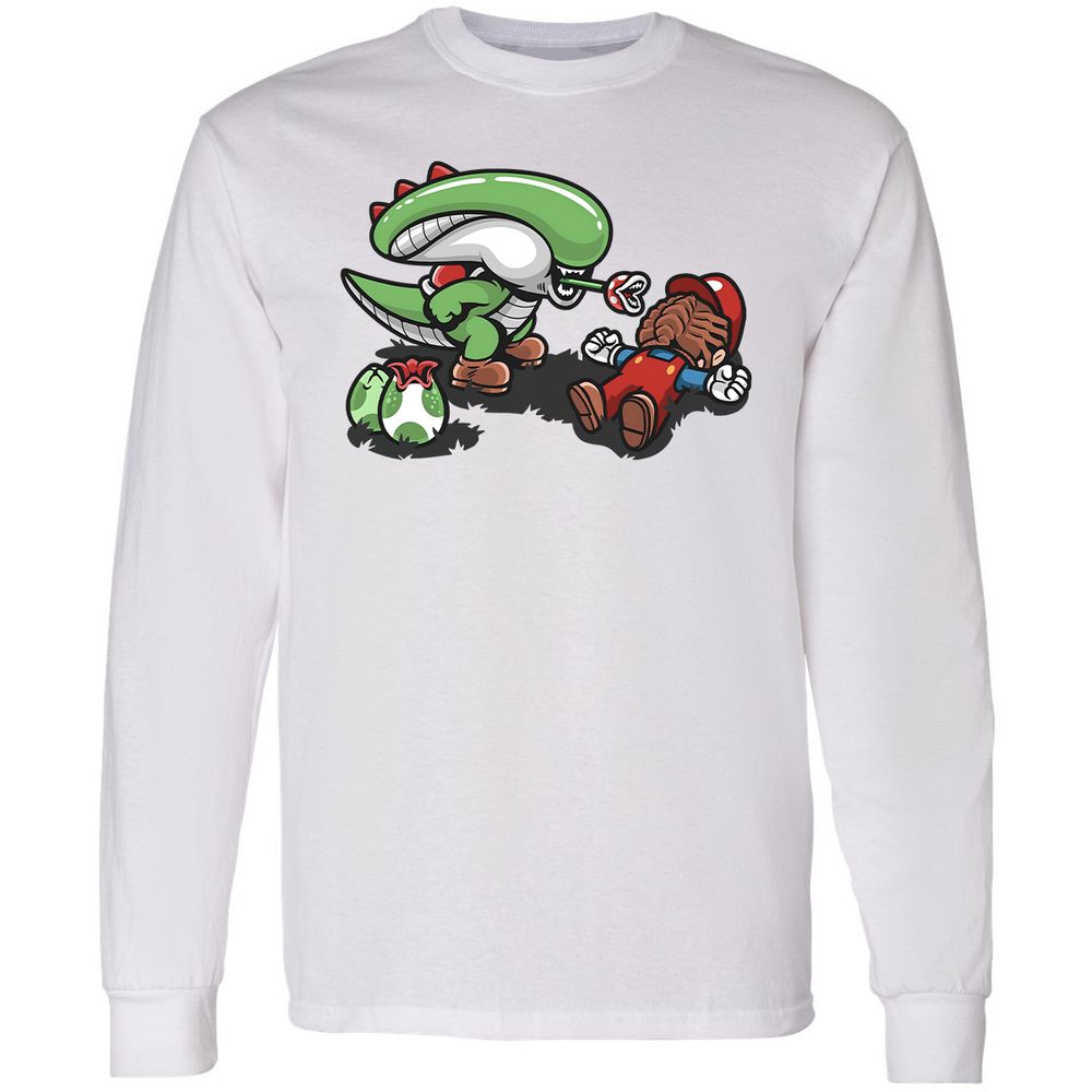 Long Sleeve T-Shirt - GQC4BKFS - White - 5