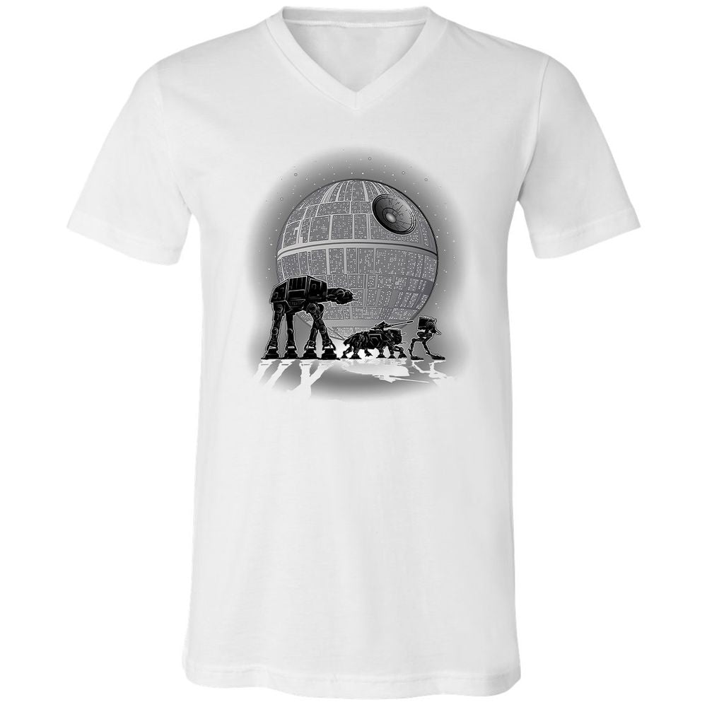 Unisex V-Neck T-Shirt - UCUYG481 - White - 5