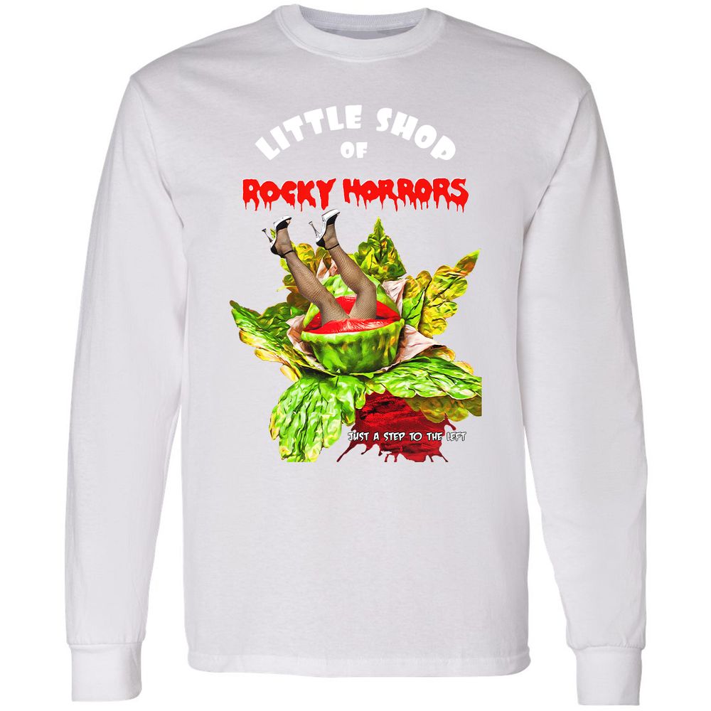Long Sleeve T-Shirt - Black - White - 5
