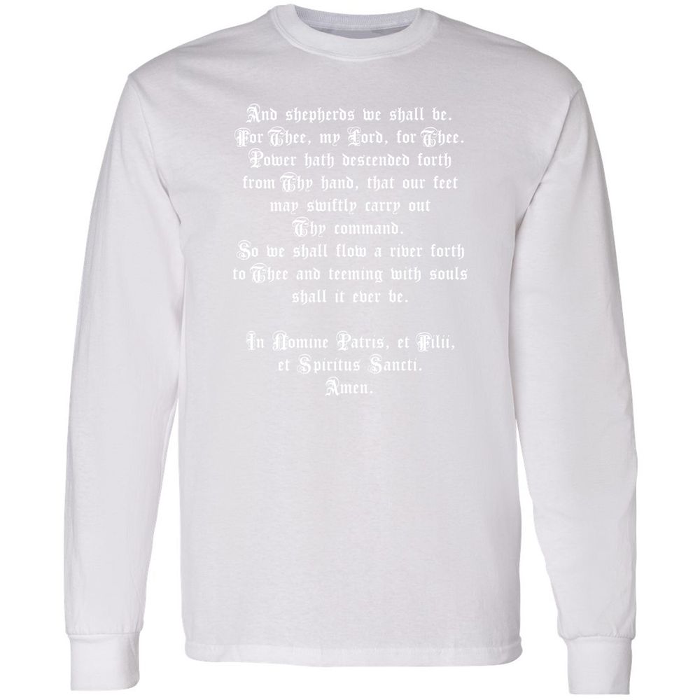 Long Sleeve T-Shirt - 56D5BQ6J - White - 5