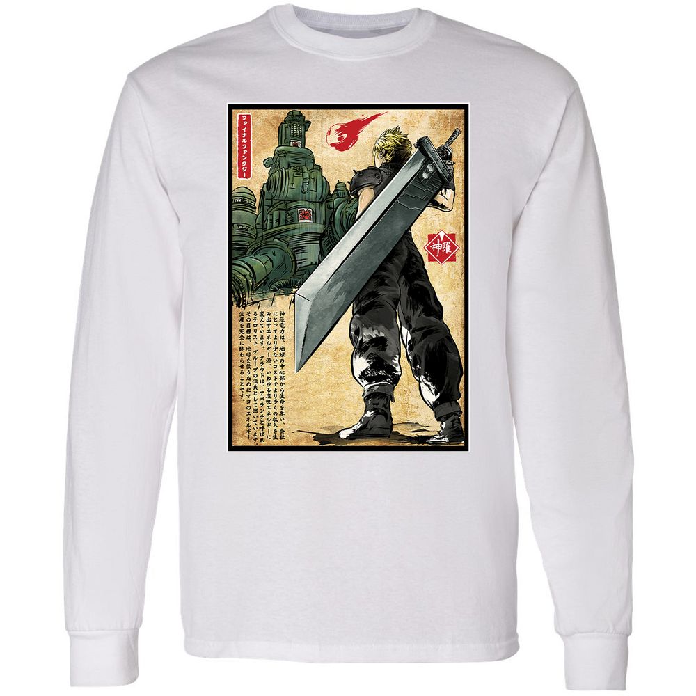 Long Sleeve T-Shirt - 62F49XUE - White - 5