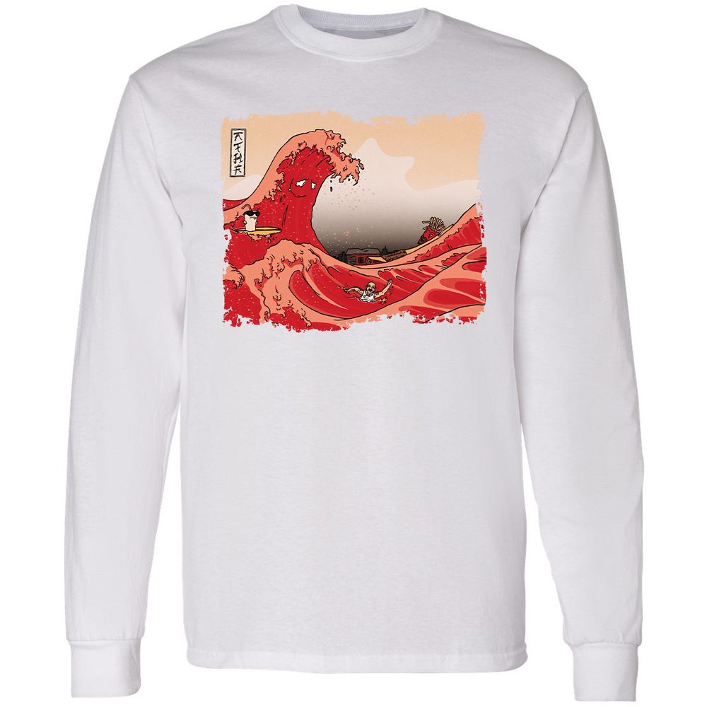 Long Sleeve T-Shirt - SDQTG7Y5 - White - 5