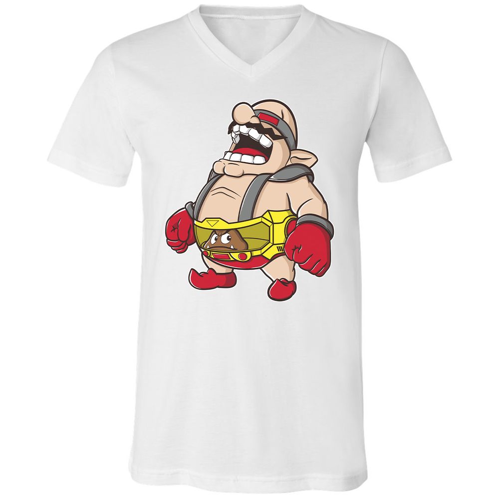 Unisex V-Neck T-Shirt - CGS5X22Z - White - 5