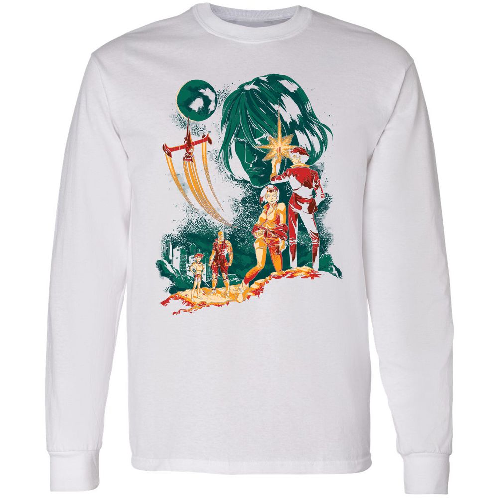 Long Sleeve T-Shirt - SMXCAV4E - White - 5