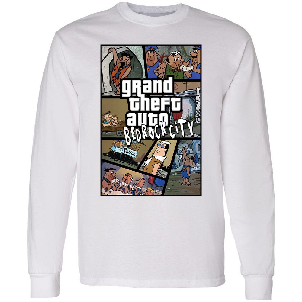 Long Sleeve T-Shirt - LGVG61VT - White - 5