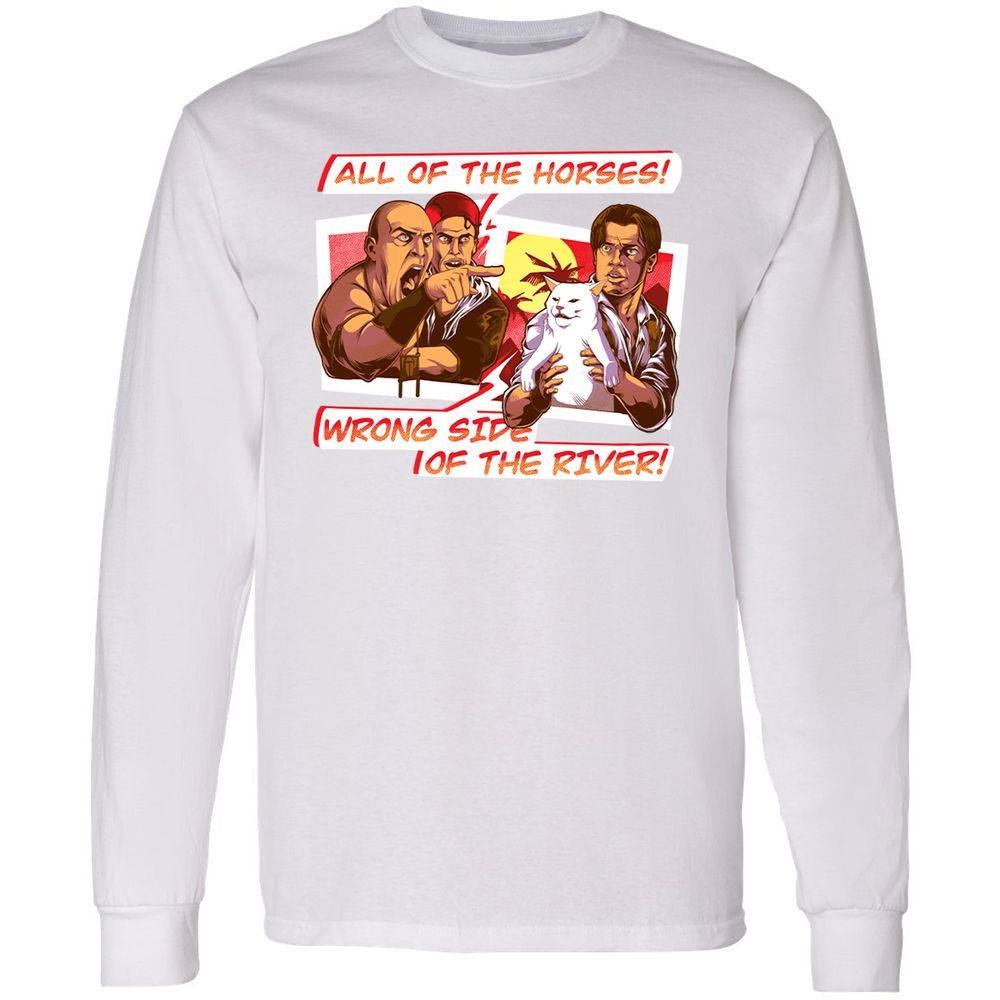 Long Sleeve T-Shirt - MJQQPEFD - White - 5