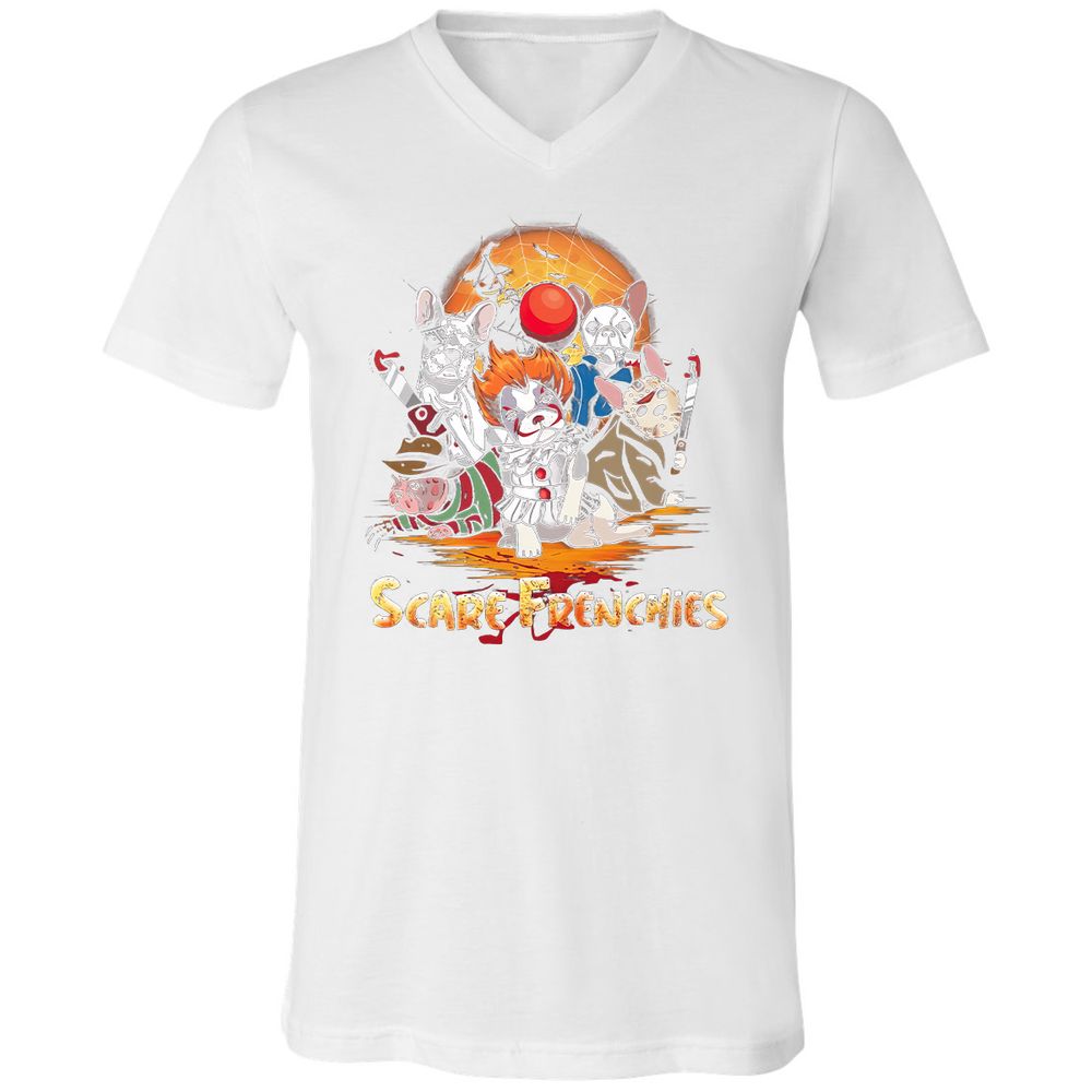 Unisex V-Neck T-Shirt - 9LCWLXST - White - 5