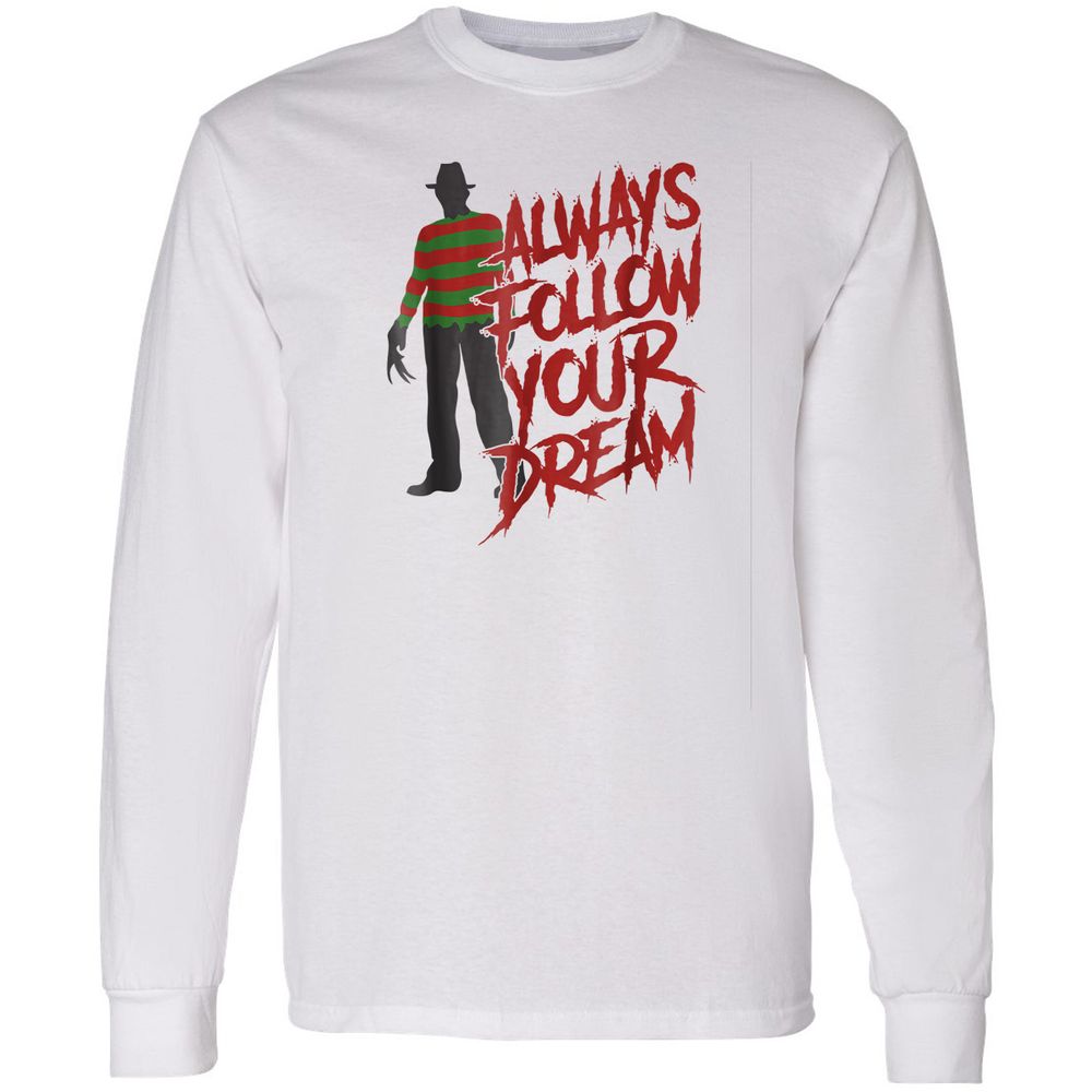 Long Sleeve T-Shirt - Q7H5ZH3Z - White - 5