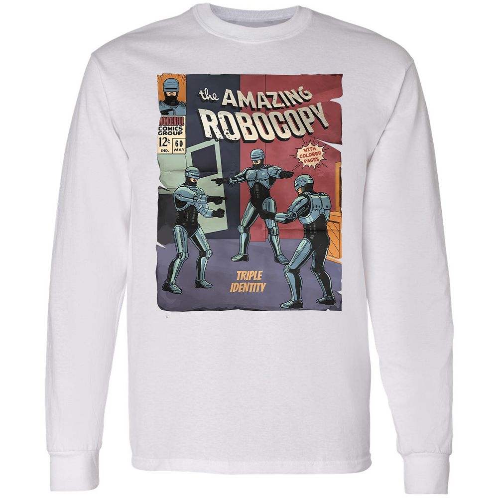 Long Sleeve T-Shirt - RSE5S91K - White - 5