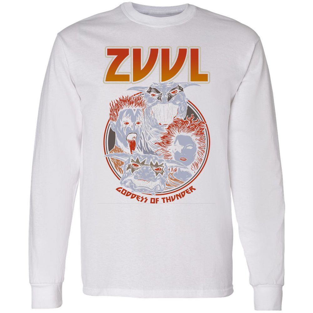 Long Sleeve T-Shirt - YES7ZBEQ - White - 5