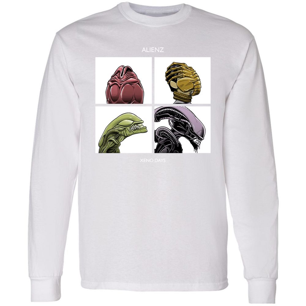 Long Sleeve T-Shirt - XR4PUGSB - White - 5