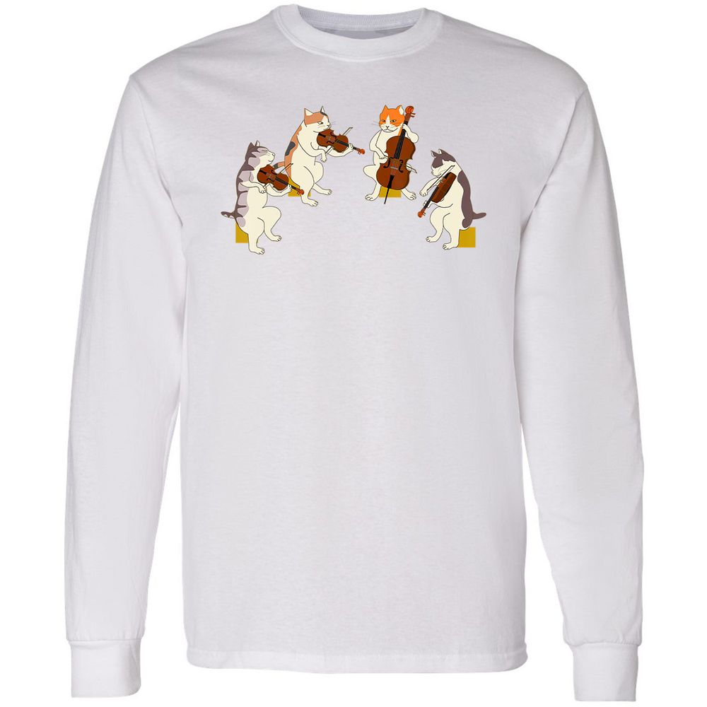 Long Sleeve T-Shirt - V2KNZXWS - White - 5