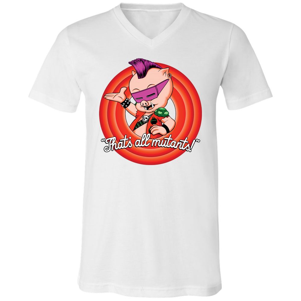 Unisex V-Neck T-Shirt - MN26XPCS - White - 5