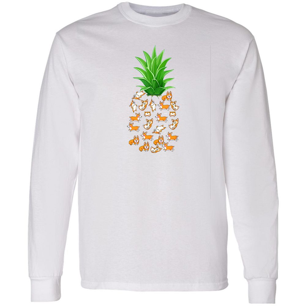 Long Sleeve T-Shirt - MMB32H9D - White - 5