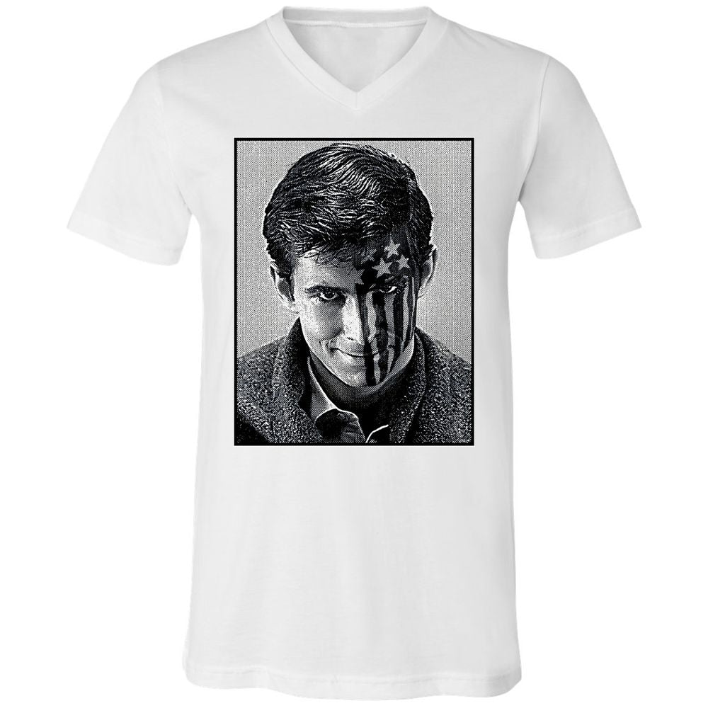 Unisex V-Neck T-Shirt - 3LGJZ4EC - White - 5