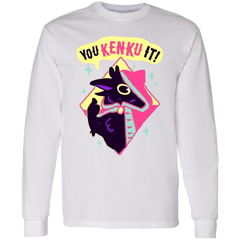 Long Sleeve T-Shirt - E1YKPWSX - White - 5