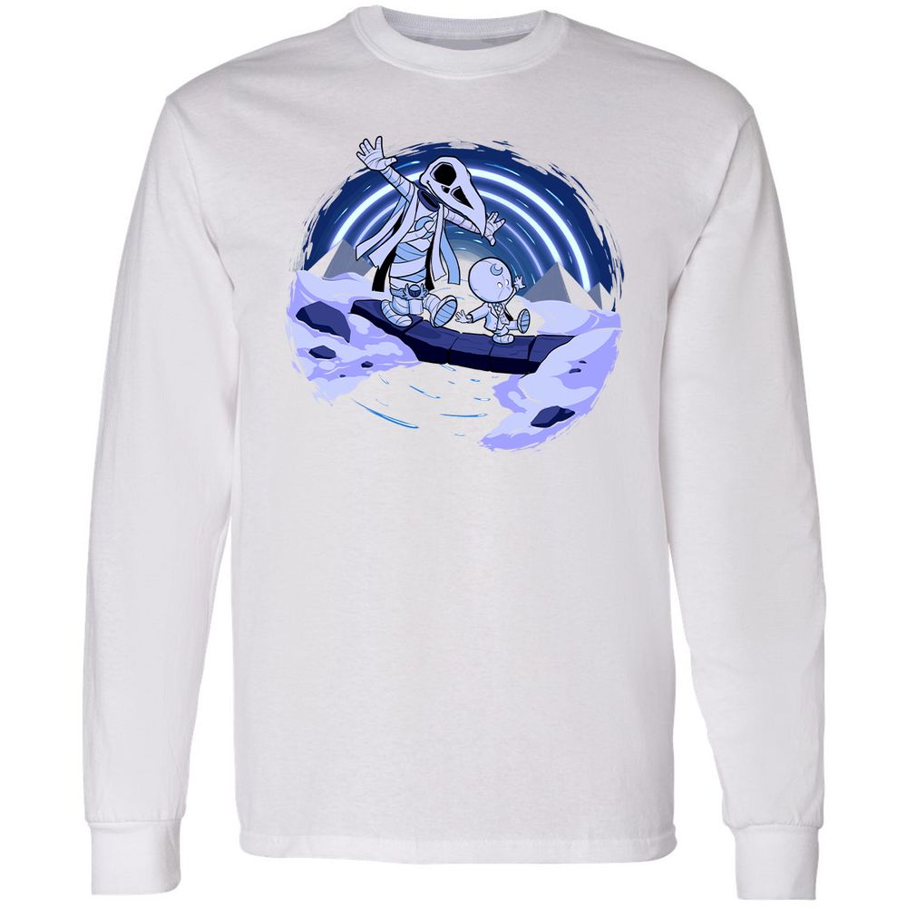 Long Sleeve T-Shirt - B9Y4VE1X - White - 5