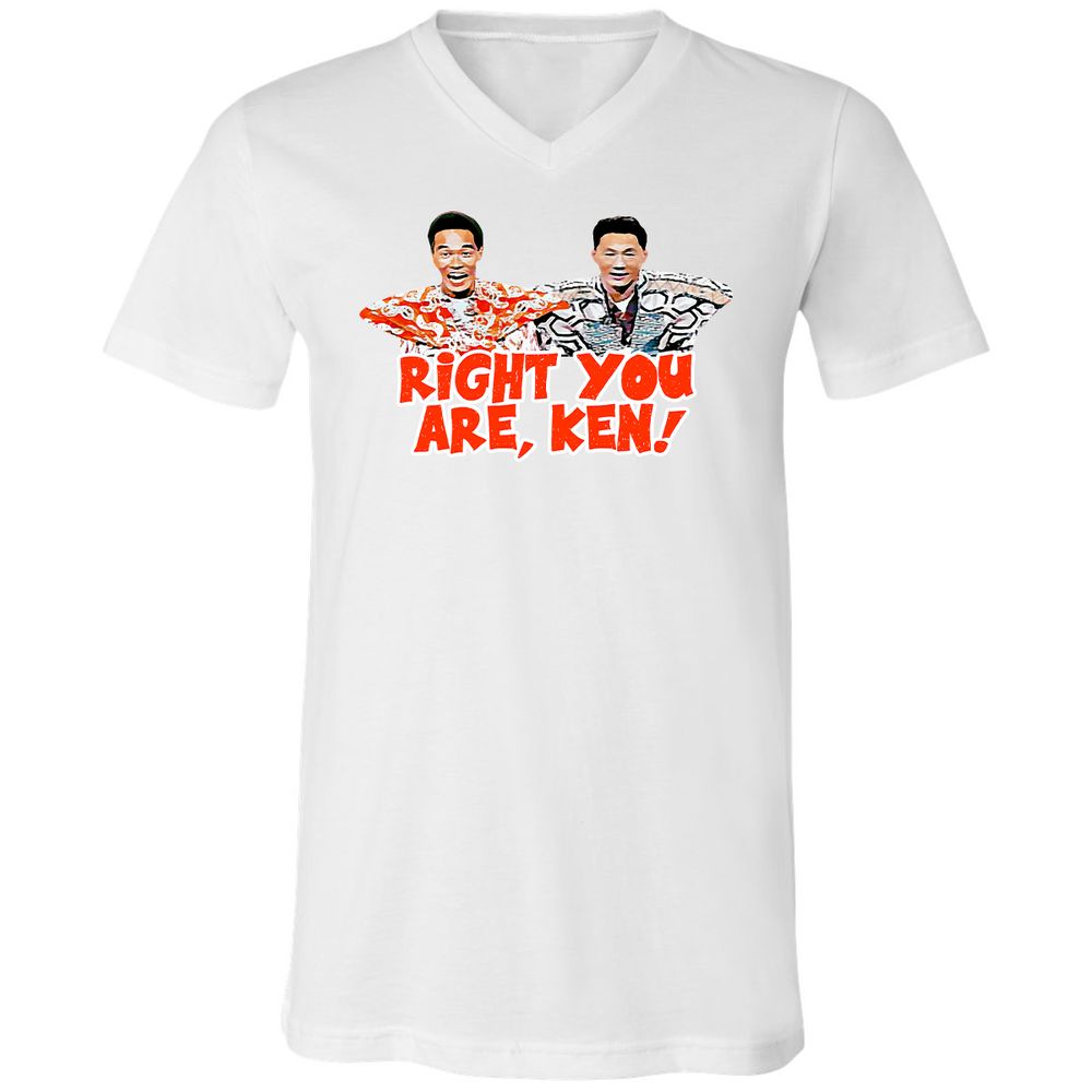 Unisex V-Neck T-Shirt - BMT948TH - White - 5