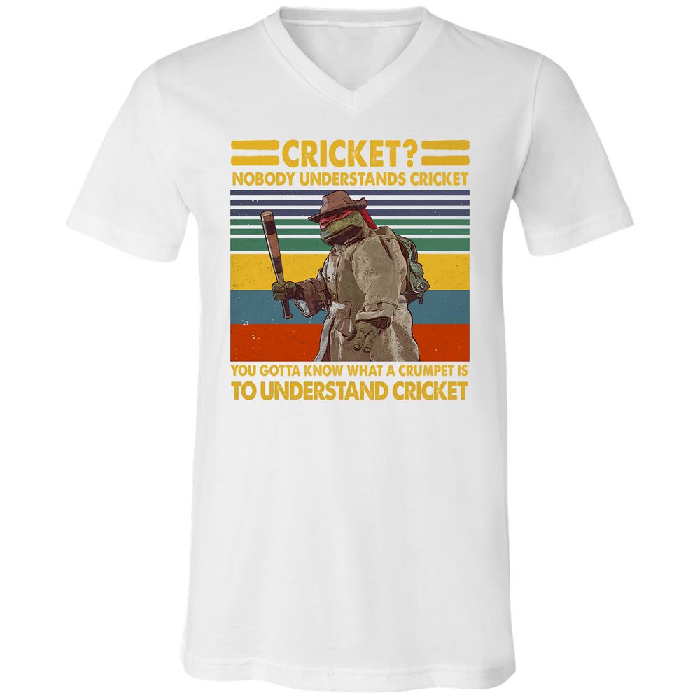 Unisex V-Neck T-Shirt - NVGAM4PP - White - 5