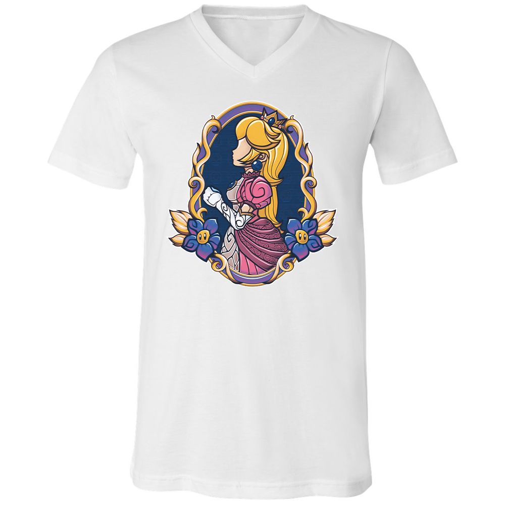 Unisex V-Neck T-Shirt - 82VMLP3Y - White - 5