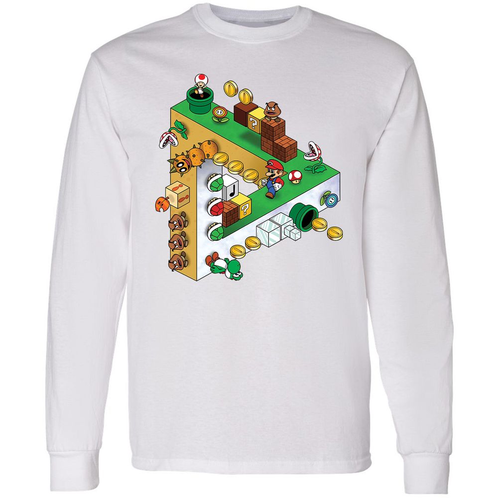 Long Sleeve T-Shirt - 5QC3UQ9H - White - 5