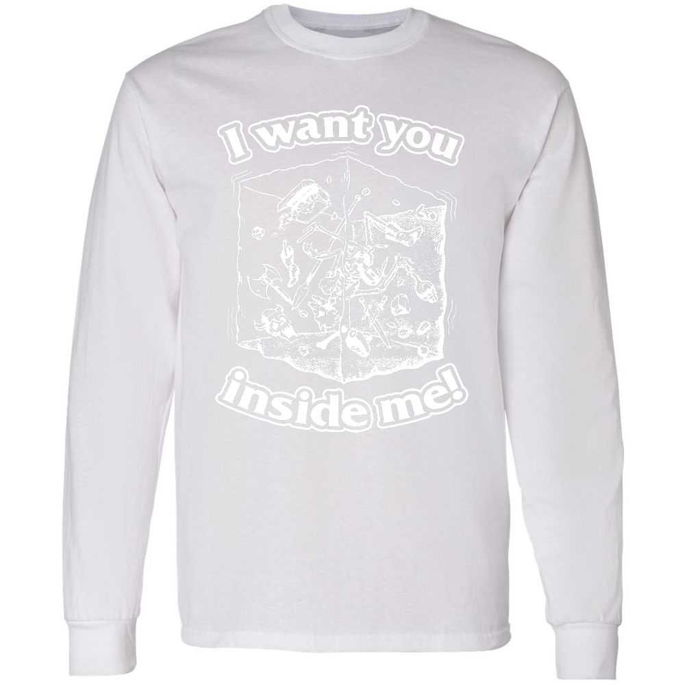 Long Sleeve T-Shirt - 6QS6SEHC - White - 5