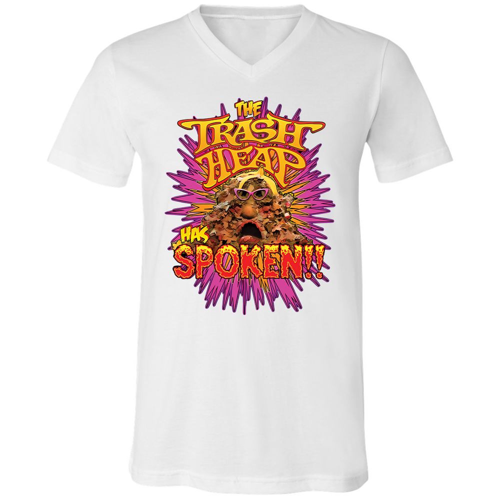 Unisex V-Neck T-Shirt - 4DWE8KPA - White - 5