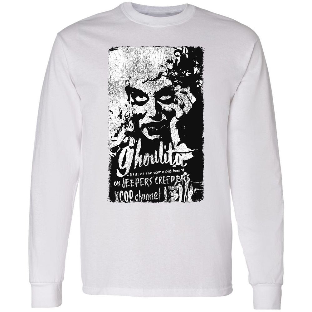 Long Sleeve T-Shirt - YVNUJGDR - White - 5