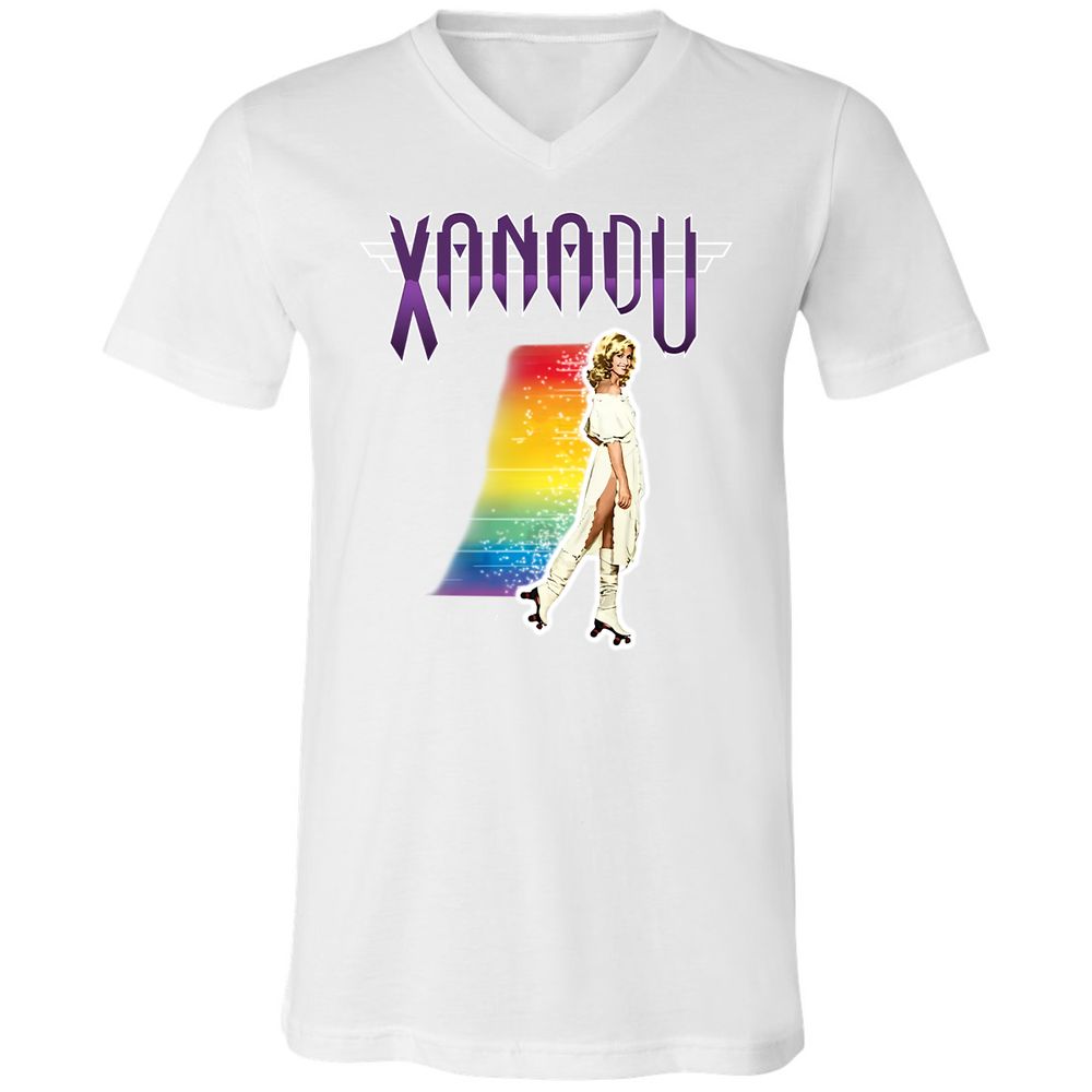 Unisex V-Neck T-Shirt - 5UT8SRQH - White - 5