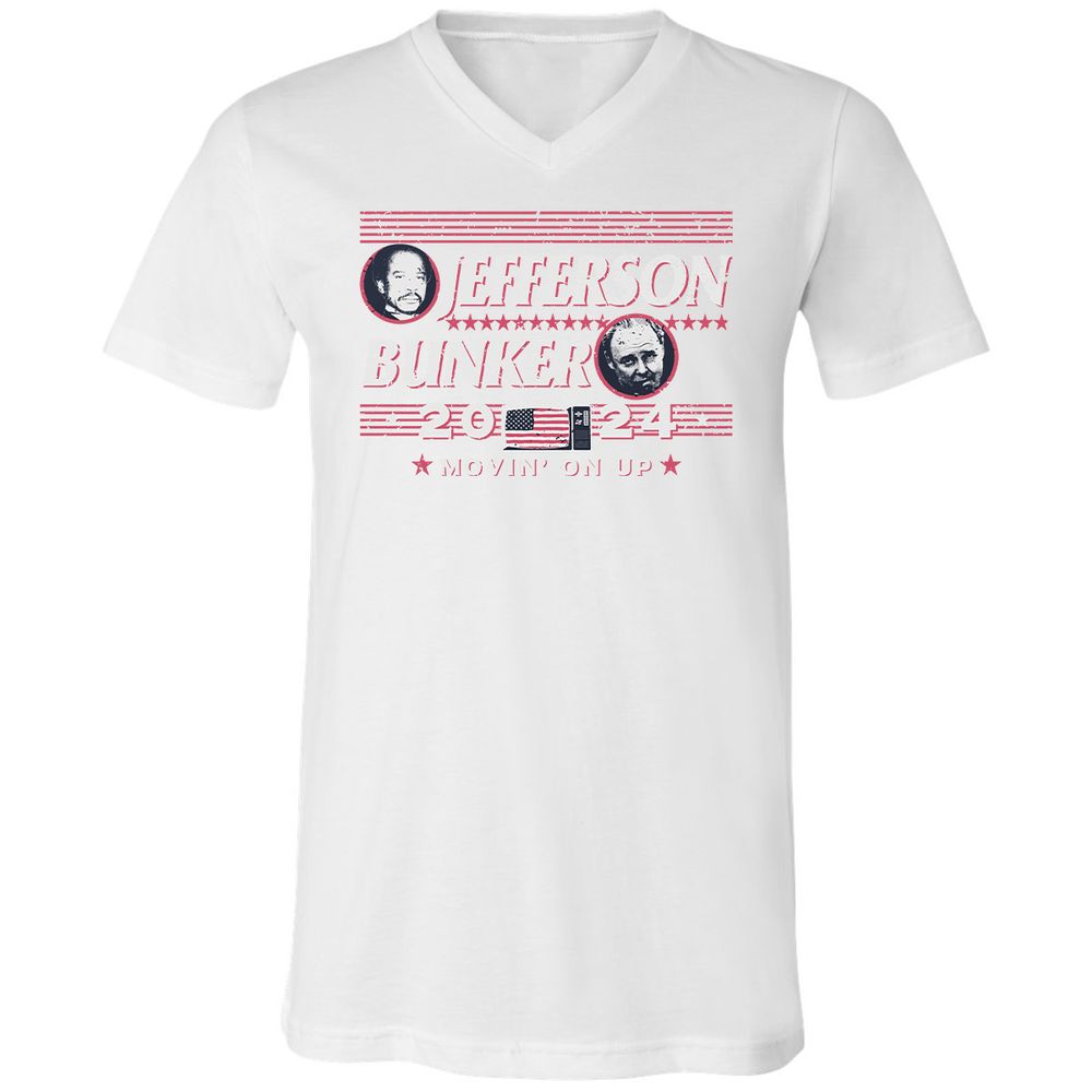 Unisex V-Neck T-Shirt - H4NS4AXM - White - 5