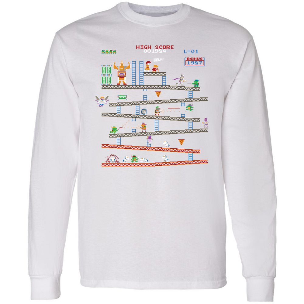 Long Sleeve T-Shirt - JN7Z9AUW - White - 5