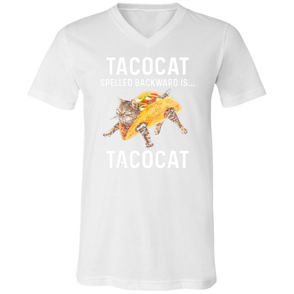 Unisex V-Neck T-Shirt - A3UZUB96 - White - 5