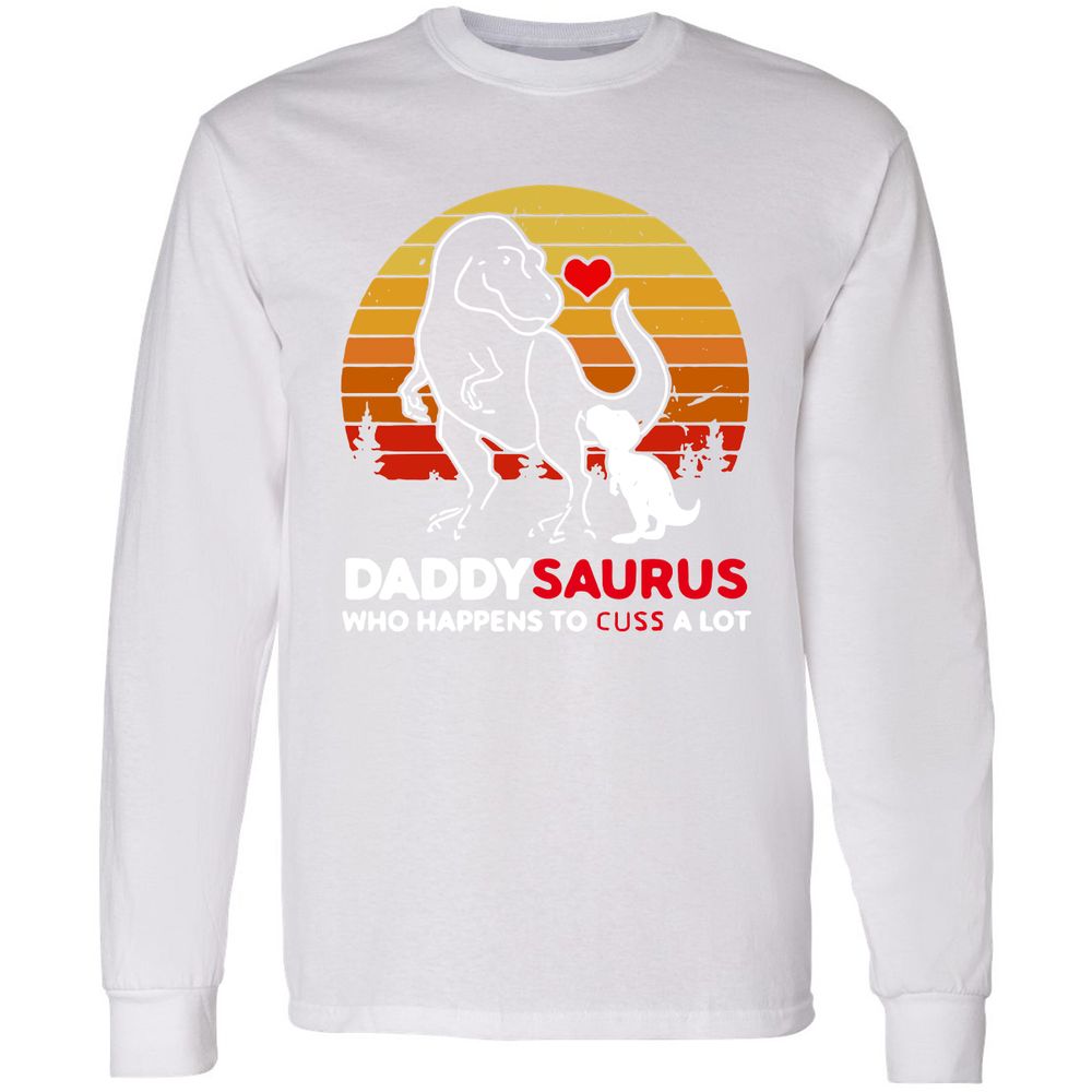 Long Sleeve T-Shirt - 9E4RKSBX - White - 5