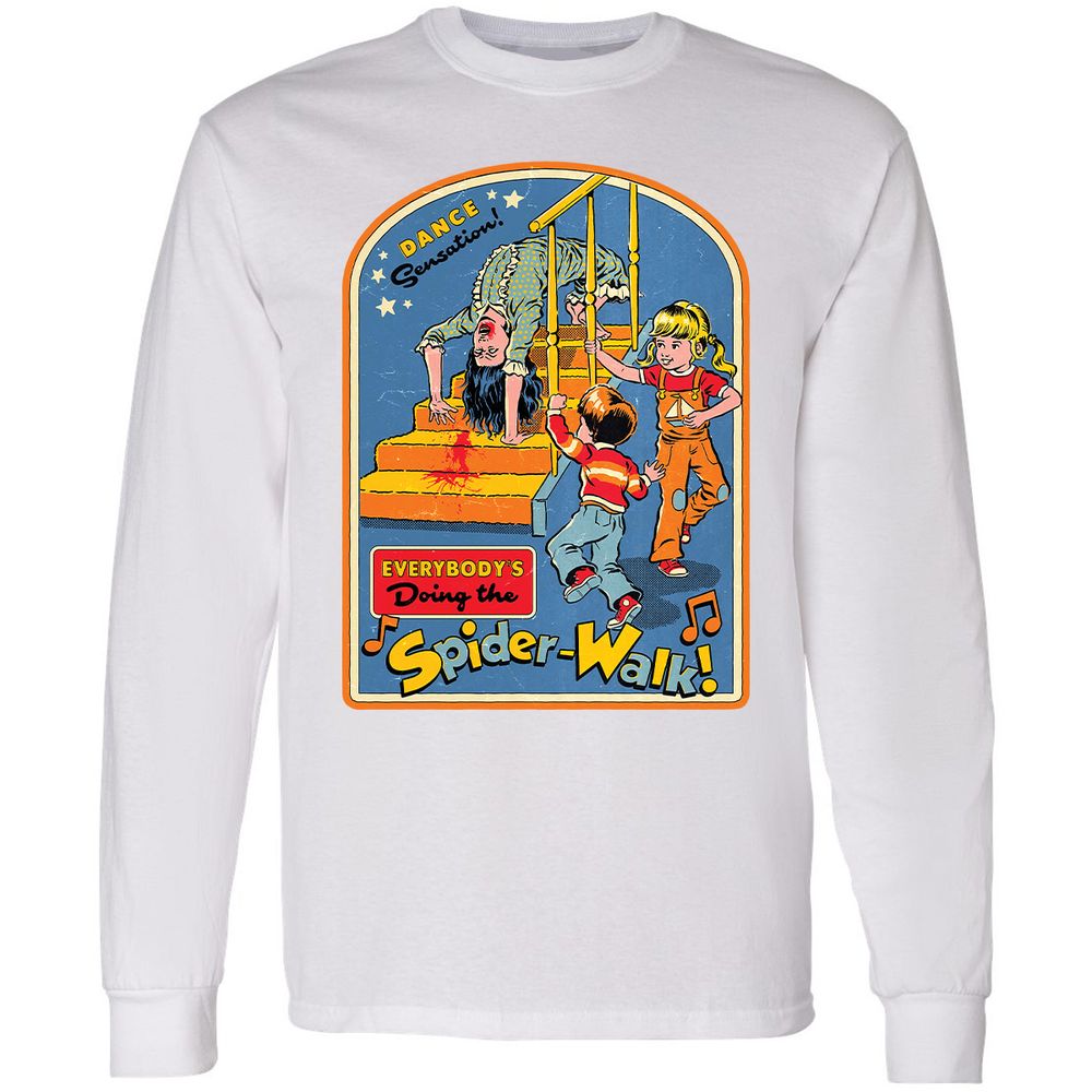 Long Sleeve T-Shirt - YZKD8JQT - White - 5