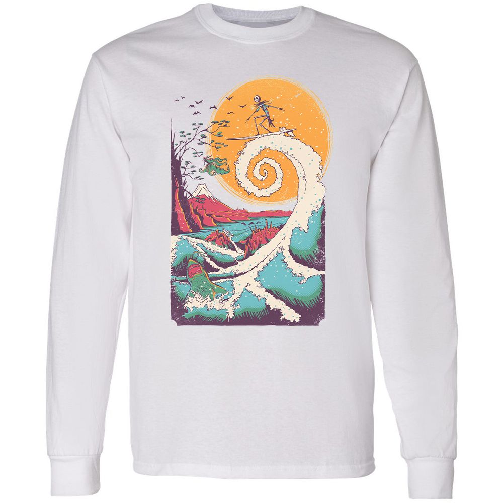 Long Sleeve T-Shirt - GDJZQMVY - White - 5