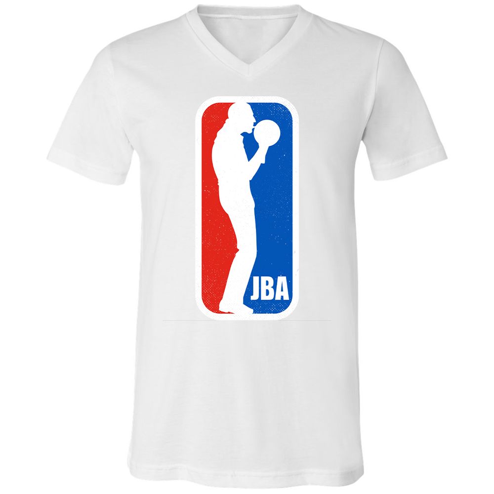 Unisex V-Neck T-Shirt - W4JCQDB2 - White - 5