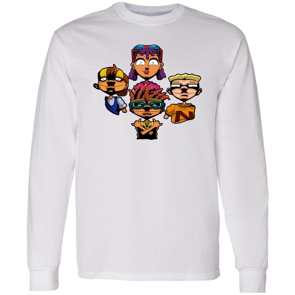 Long Sleeve T-Shirt - 6NDDE9Q8 - White - 5