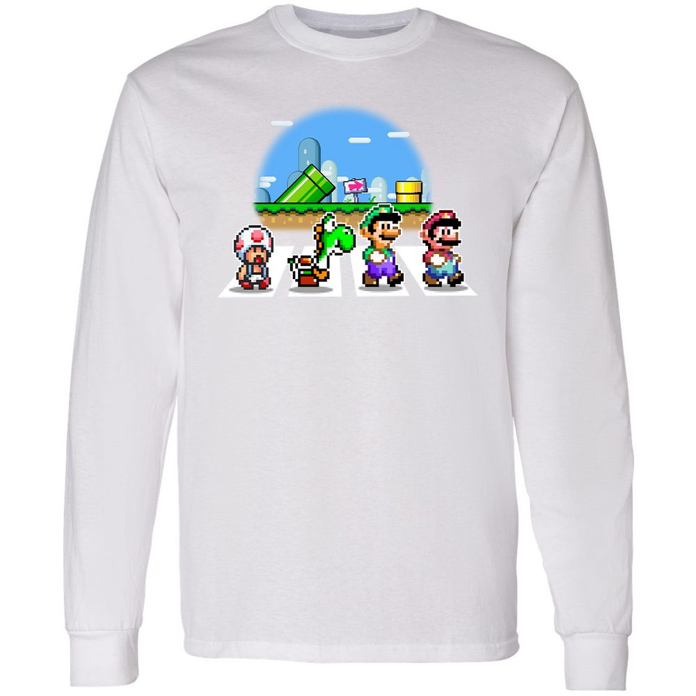 Long Sleeve T-Shirt - P9Z5XDJS - White - 5