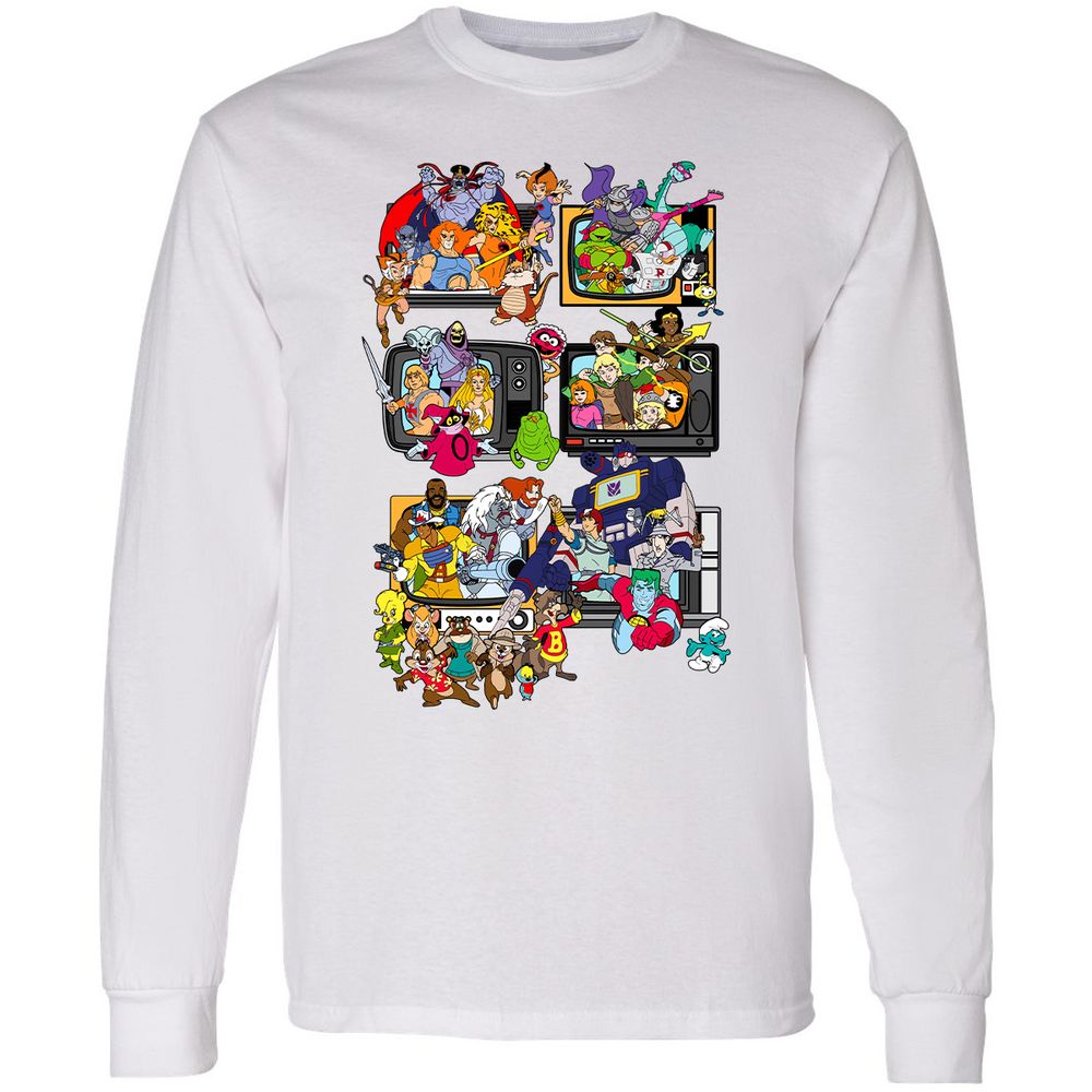 Long Sleeve T-Shirt - W7ZHLMJG - White - 5