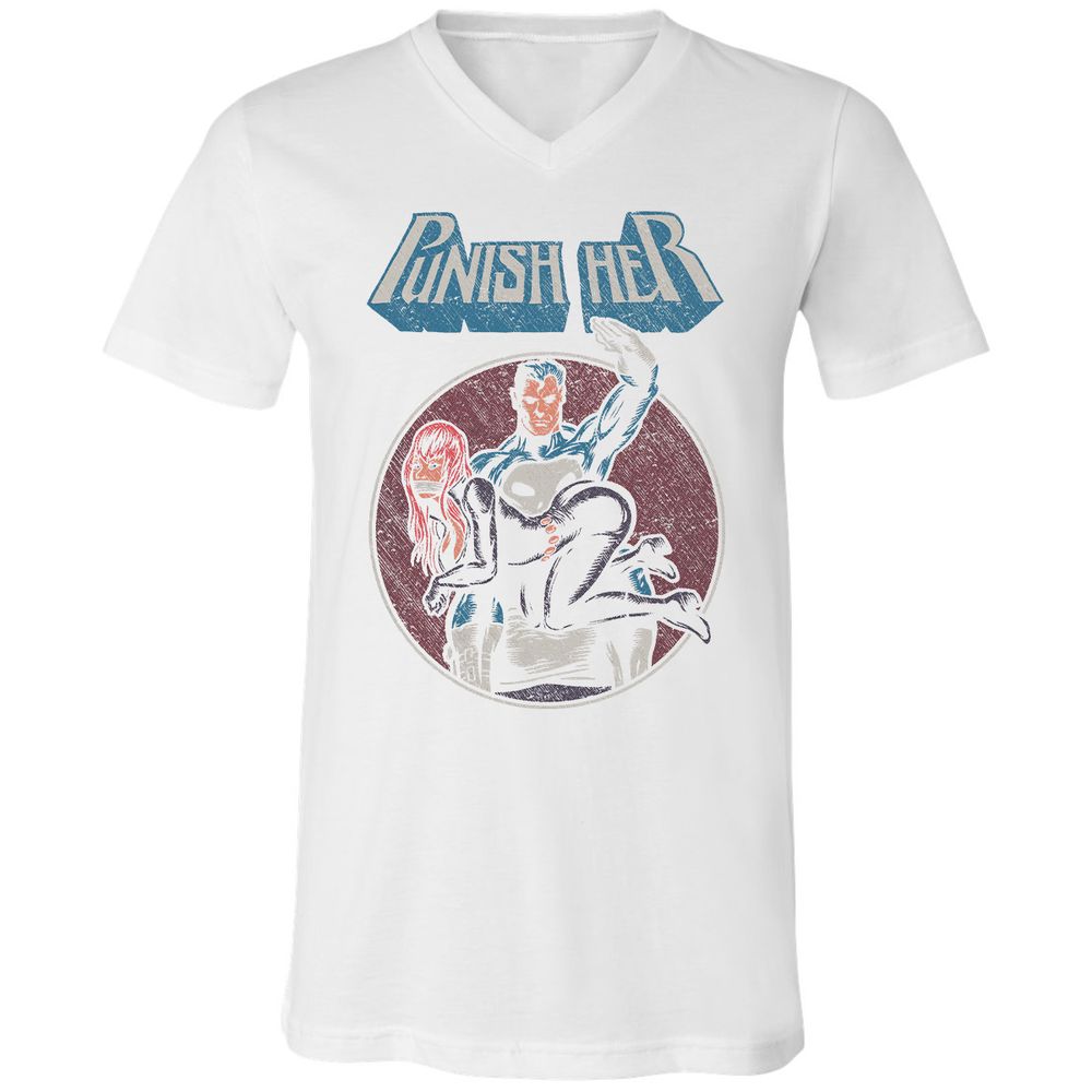 Unisex V-Neck T-Shirt - RTK27H64 - White - 5