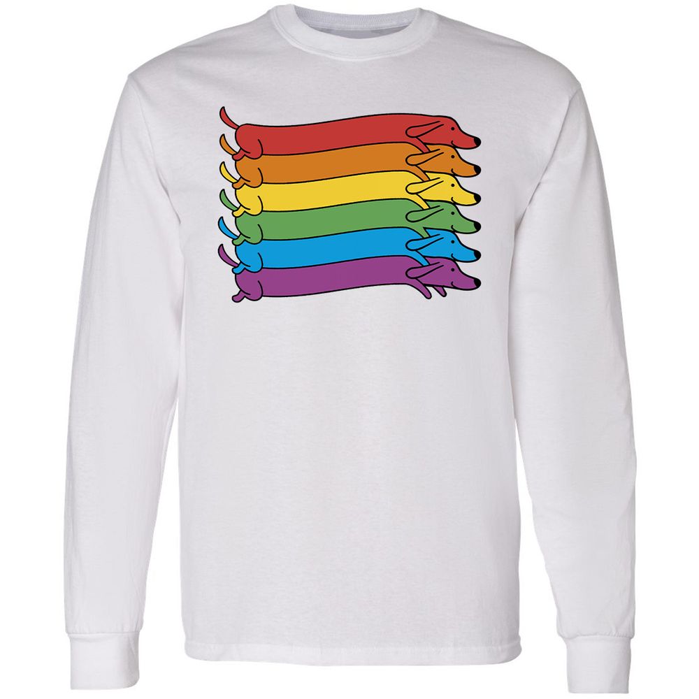 Long Sleeve T-Shirt - H9QWU9MD - White - 5