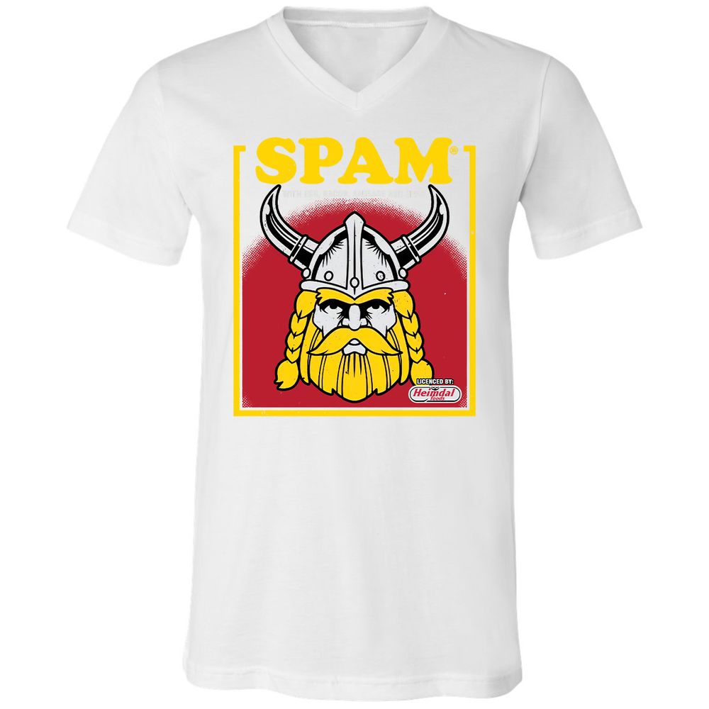 Unisex V-Neck T-Shirt - 2CVFT3V8 - White - 5