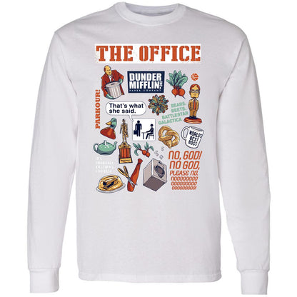 Long Sleeve T-Shirt - G45W1NKZ - White - 5