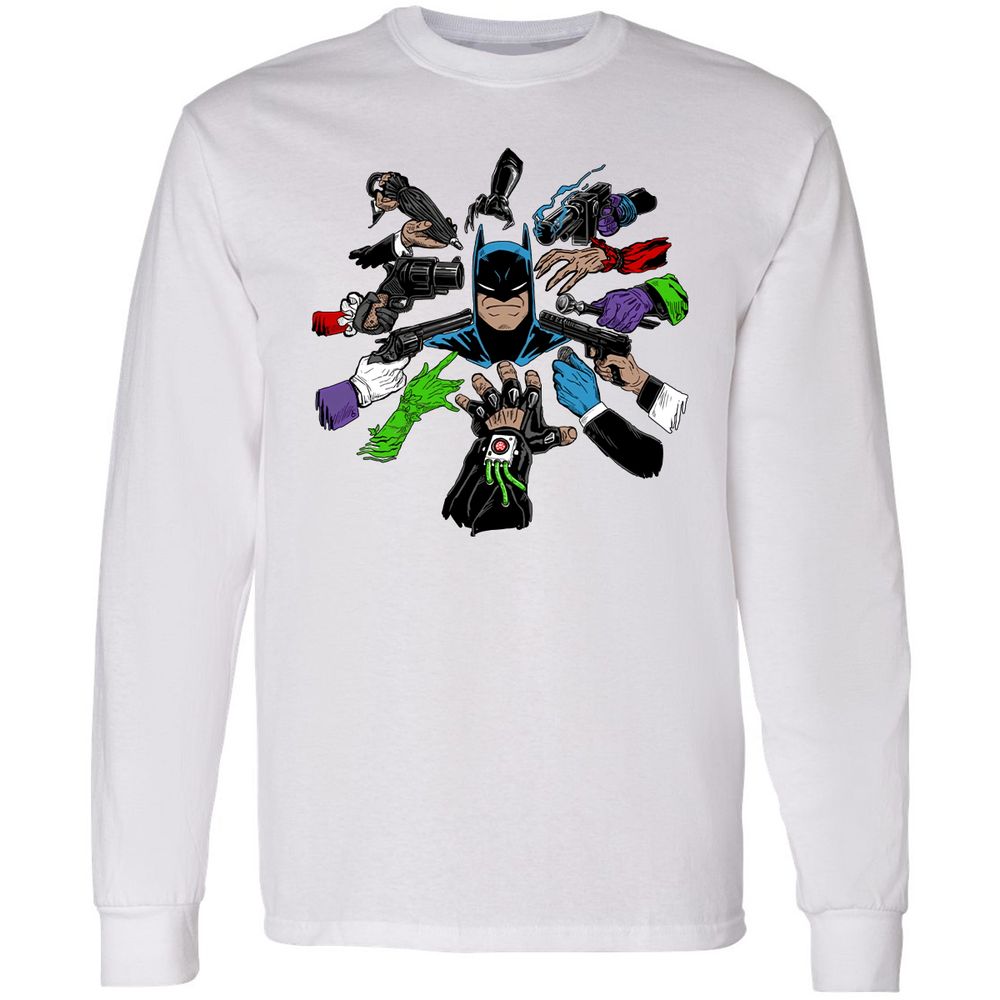 Long Sleeve T-Shirt - HQED41RW - White - 5