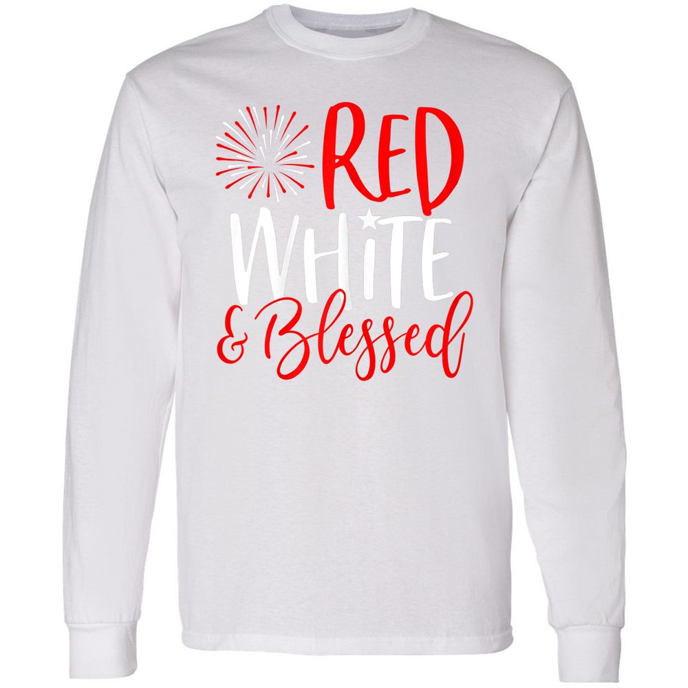 Long Sleeve T-Shirt - 7DW5P8FV - White - 5