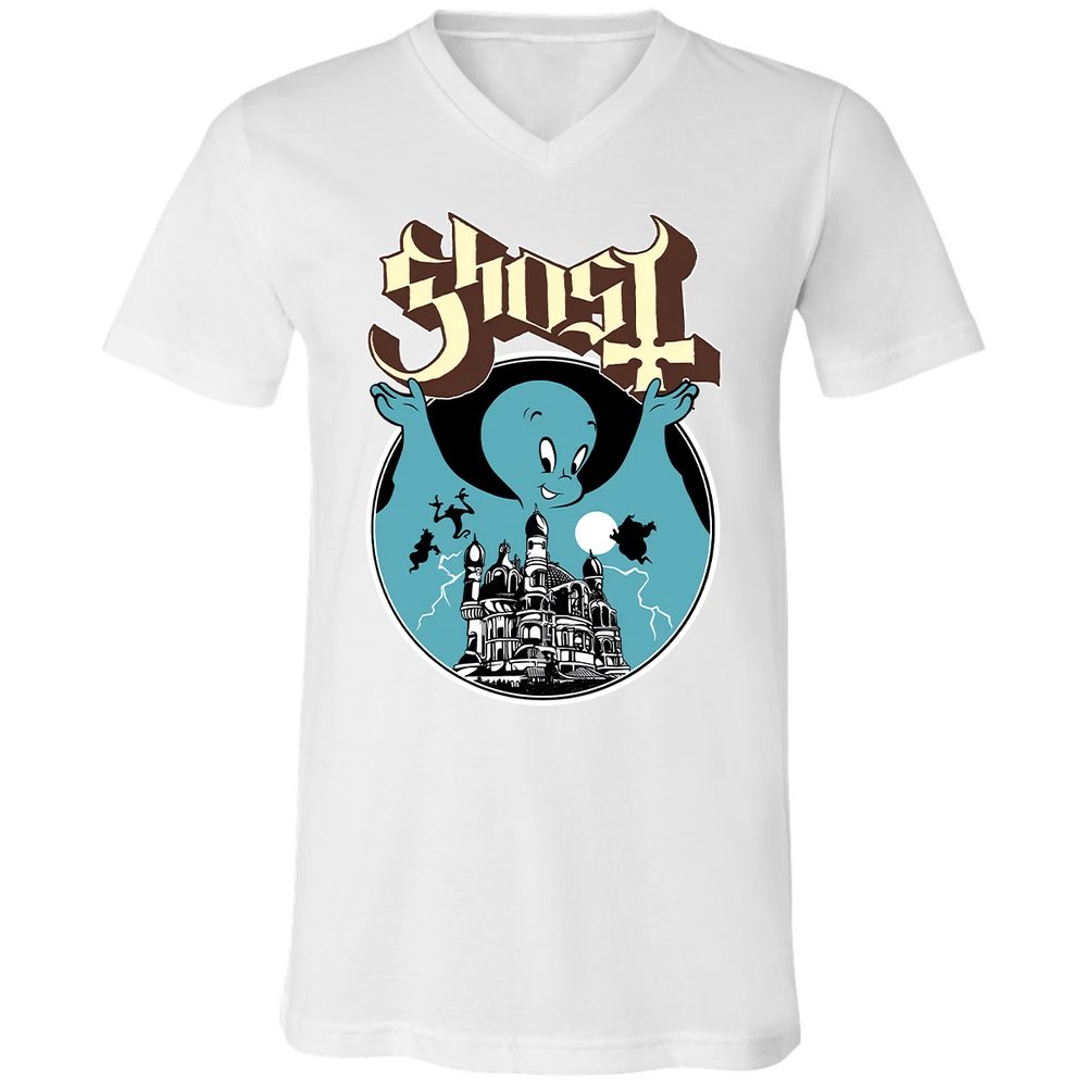 Unisex V-Neck T-Shirt - JWCS5191 - White - 5