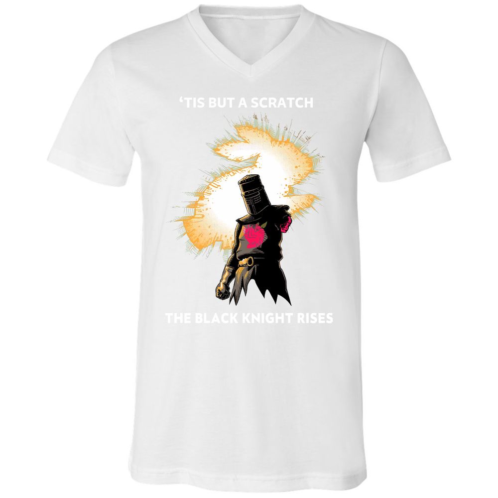 Unisex V-Neck T-Shirt - 1LRUG687 - White - 5