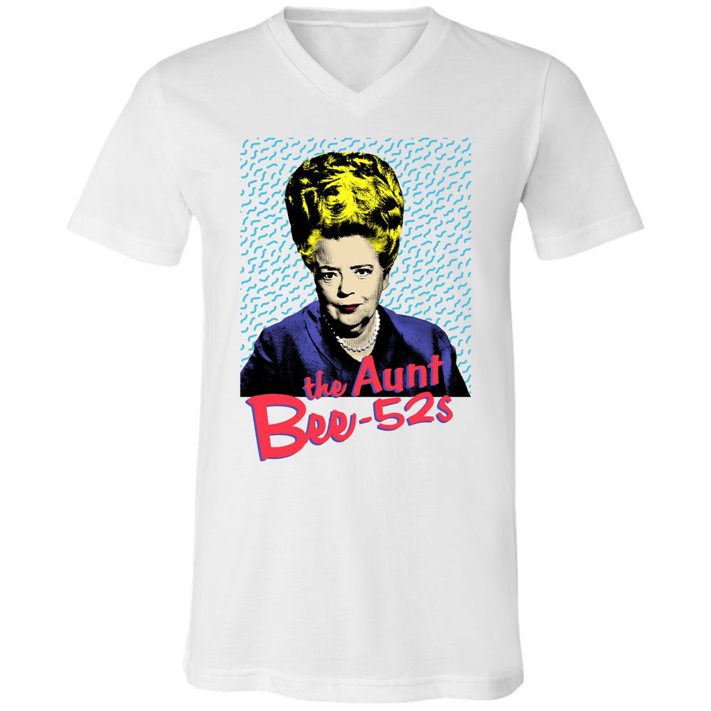 Unisex V-Neck T-Shirt - EGYY3W8Q - White - 5