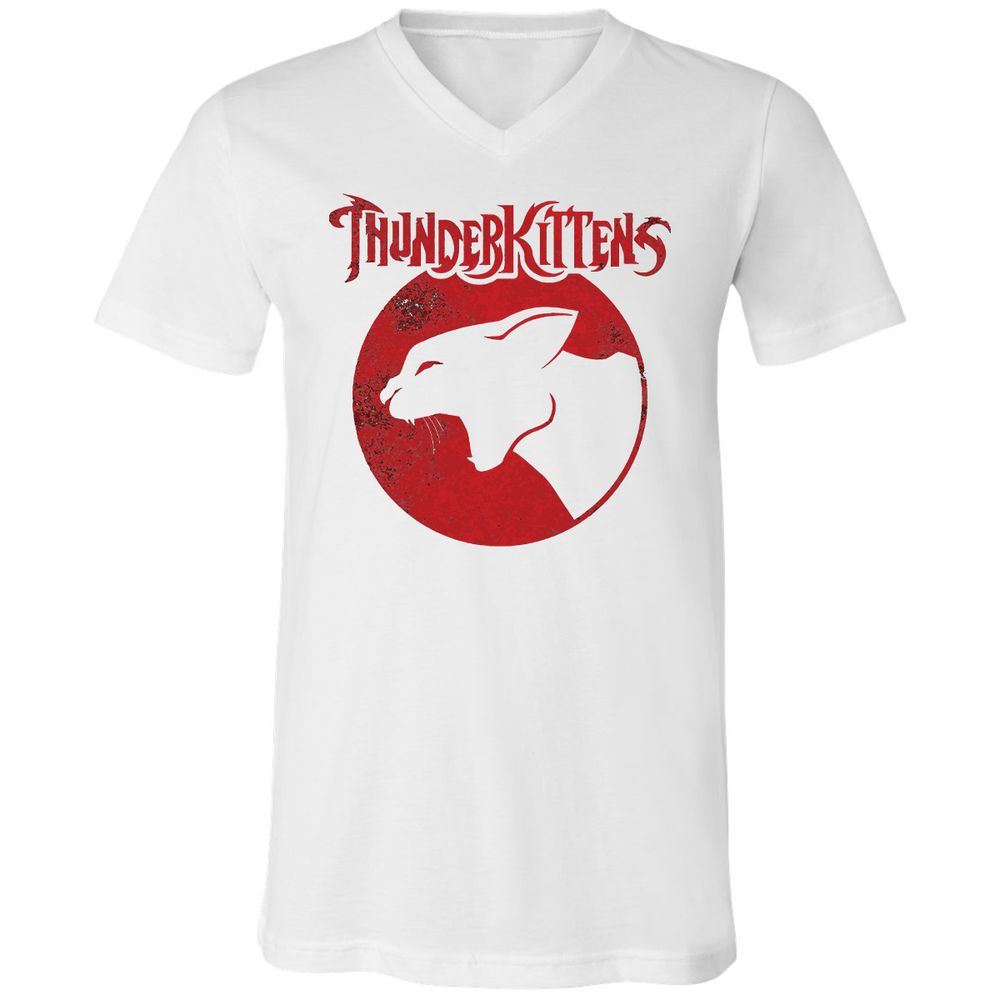 Unisex V-Neck T-Shirt - SSP8D438 - White - 5