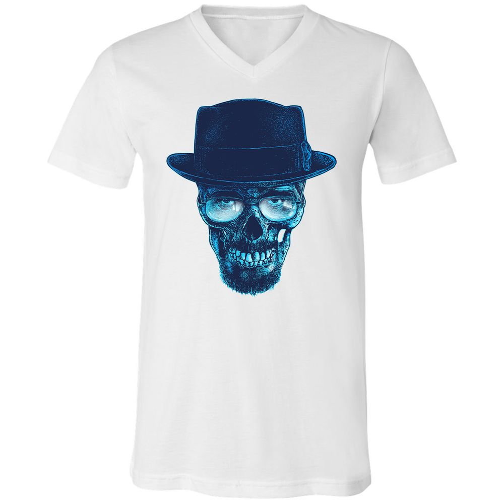 Unisex V-Neck T-Shirt - CBBU8THV - White - 5